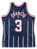 Yao Ming Rocket Basketball Jersey Houstons Hakeem Olajuwon Tracy McGrady Francis Clyde Drexler Cassell Elie Throwback Red Blue White Size S-xxl