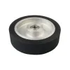 groothandel Smooth Rubber Contact Wheel Belt Grinder vervangende onderdelen Dia. 50mm/2"-200mm/8" LL