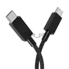 Caricabatterie / Cavi 5A USB C A USB C Cavo di ricarica rapida per Samsung Xiaomi Huawei Telefono cellulare Cavo USB-C PD Cavo di ricarica rapida Cavo USB x0804