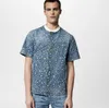 Grafisch katoenen shirt met korte mouwen Designer-shirts voor heren Merkkleding Mannen met korte mouwen Overhemd Hiphop-stijl Hoge kwaliteit katoenen tops 10860