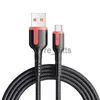 شحنات/كابلات 66W 6A نوع الشحن السريع C كبل Cable USB C لـ Samsung Huawei P40 Mate40 Xiaomi Redmi Poco Charger Cable USB X0804