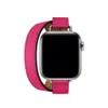 ATTELAGE DOPBLE TOUR Smart Cinger per Apple Watch Ultra 49mm banda 41mm 45mm 40mm 44mm 42mm 38 mm Genuina in pelle vera Bracciale di orologio Iwatch Series 8 7 3 4 5 6 SE