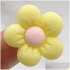 Autre vente en gros 30 50 100 Pcs Colorf Fleurs Pvc Chaussure Charme Accessoires Diy Boucle Décor Fit Pins Clog Charms Jibz Kid Party Gift Dro Dhlwq