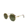 2023 luxury designer sunglasses 21 New Hualun VA2040 Small Frame Metal Hanging Chain Women's Personalized Fashion Sunglasses