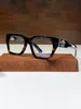 Optical Frame Womens Solglasögon Designer Finns med linser Rensa ramar Alternativ Enkel föreskrivbar stil Intellektualitet Mens Glasögon PROMOTION GLASSER