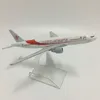 Aircraft Modle Jason Tutu 16cm Air Algieria Boeing 777 samolot Model samolotowy model samolotowy metal 1/400 Scale Factory Drop Shippin 230803