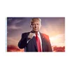 9 Styles 3*5 ft Trump Portrait National Flag 2024 U.S. Valkampanj Valflaggor