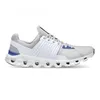 2024 com caixa Nova Running Shoes Mens Designer Clounova Forma Mulheres Branco Undyed Folha Branca Geada Ímã Pérola Cloudmonster Monster Sneakers Homens Treinadores Esportivos