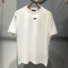 23SS Designer Luxury Rhude Mens and Womens T Shirt Hip Hop Letters Tryckt Tunga tyg Tshirts Summer Loose Centreable High Street Trend Tees