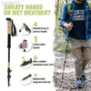 Trekking Poles Nordic 195G/PC Trekking Poles Walking Sticks Alpenstock Telescopic Ultralight Premium Carbon Justerable med Quick Lock HKD230804