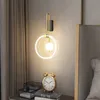 Yenilik Ürünleri Modern Led Yatak Odası Duvar Işık Ev Tasarım Dekorasyon Odası İç Duvar Işık Yatak Odası Gece Işık Duvar Koridor Duvar Işık fikstürü 230804