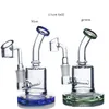 Thick Heady Glass Water Bongs Hookahs Klein Recycler Dab Oil Rigs Water Pipes With banger