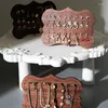 Jewelry Pouches Organizer Stand Bracelet Holder Tower Rack With Earring Holes Hanging Storage Display For Bracelets