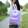 Plecaki 3pcsset Teenage Backpack Torba szkoła Regulowane paski Moda Podróż Wodoodporny plecak dla dzieci dzieci 230803
