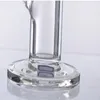 Bong de vidro simples de 12 polegadas para cachimbos de água béquer queimador de óleo plataformas de mergulho com tigela de 14 mm para fumar