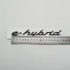 Para E-hybrid emblema, logotipo de carro lateral lateral letra de letra Decalque Decal