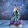 Figury wojskowe anime figura kąpiel krew Roronoa Zoro PVC 21 cm Figura Kolekcja figury Znakomite modelki prezenty urodzinowe figurina 230803