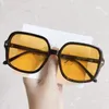 Occhiali da sole Fashion Travel Outdoor Gradient Colour Occhiali da sole Oversize Ultralight Square Frame Shades Occhiali a prova di sole