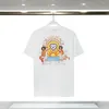 メンズTシャツサマーメンズTシャツエンジェルボーイプリント半袖と女性用カジュアルTシャツ