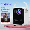 Outdoor Portable Home Mini Proiettore ad altissima definizione 1080P Proiettore di film Full HD Proiettore per esterni Home Theater Beamer