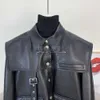 Giacche di pelle da donna invernali Trench con fibbia in metallo giacca firmata blam cappotti corti stile punk da donna giacca a vento casual