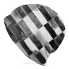 Berets Bonnet Hats Men Women's Cowhide Patchwork Rug Winter Warm Cap Hip Hop Skullies Beanies Caps