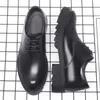 Dress Shoes Men Platform High Heel 4/7/9 CM Height Growth Formal Derby Genuine Leather Business Shoe Man Oxford Elevator