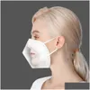 Другие праздничные вечеринки поставки маска adt Kid N95 Заводской торговый пакет Повторный пакет многоразовый 5 -уровневой дизайнер по защите от пыли лицо Ma dhdy2