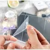 Gift Wrap 10pcs Transparent Ice Cream Plastic Box Mousse Cake Dessert Packaging Boxes Disposable Popsicle Tray Baby Shower Party Favor