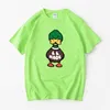 T-shirt da uomo T-shirt uomo donna Harajuku T-shirt grafica giapponese Streetwear Duck Top T-shirt uomo T-shirt Y2k cute kawaii Tees 230804