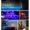 LED -remsa lampor 5050 RGB -lampa Remote Control Diy Running LED Strips Lights Home Party Christmas Decoration Smart Light