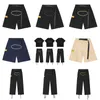 Herrbåtformade tryckta shorts mode hip-hop casual byxor huvtröjor män och kvinnor mode last märke byxor modesport set