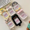 Визитные карточки файлы Minkys Kawaii Animal Soft Plush 3 -дюймовый kpop holder holder po bag Подвеска школьная канцелярские принадлежности 230804