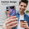 N2 Flip Fashion Colorful Shape Design Slim And Fit Folding Shell For OPPO Find N2 Flip Phone Case with Anti Slip Strip