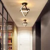 Plafoniere Nordic Creative Entry Hallway Light Corridoio moderno e semplice Guardaroba Scala Balcone Camera da letto