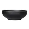 Dinnerware Sets Soup Bowl Black Serving Japanese Style Melamine Tableware Spicy Ramen Noodles Packets