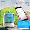 Portable Speakers Portable Camping Outdoor Speaker Wireless Bluetooth5.0 Speaker Powerful Sound Rechargeable Tent Hanging Lamps for Hiking