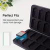 Switch Game Case Holder Compatible med Nintendo SwitchSwitch OLED -spel, Switch Game Case -lagring för 24 spelpatroner och 24 Micro SD -kort