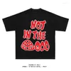 Men's T Shirts 23 Sicko From Pain Not In the Mood Devil T-shirt Hip Hop Skateboard Street Cotton T-Shirts TEE TOP KENYE #A30