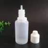 wholesale Childproof Tamper Cap 10ml-120ml Plastic Dropper Bottles For E Liquid Juice LL