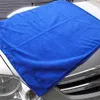 Organisateur de voiture 20 pièces absorbant microfibre serviette cuisine lavage propre débarbouillette bleu