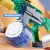 Gun Toys Electric M4 Space Water Toy Handinone per bambini Burst Largecapacity Boy Adult Outdoor Summer Beach 230803