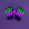 LED -svärdar Rave Party Dancing Gloves Decor Glowing Colorful Changeable With Neon Light Flashing 230803