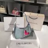 Hobo Sacs 2023 Nouveau Diamant Ensemble Amour Sac À Bandoulière Crescent Caeislkciel Niche Denim Aisselle pour Femmes 230804