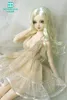 Dolls BJD Dollkläder 5860 cm 13 DD SD Toy Ball Joint Doll Fashion Halter Sling Dress Girls Gift 230803