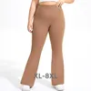 Pantalon plus taille des femmes pantalon confortable pantalon noir brun gris 3xl 4xl 5xl 6xl