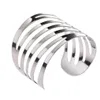 Napkin Rings 12pcs Back Pattern Metallic Wedding Table Decoration Hollow Out Family Gatherings Everyday Use Buckle Holder 230804