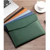 Forniture per l'archiviazione Personalizza il nome Documenti da ufficio multifunzione A4 File Pouch Pu Busta in pelle Saffiano Business Conference Clutch 230804