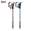 Trekking Poles Pioneer 2PCS Walking Sticks Ultralight Adjustable Trekking Poles Hiking Cane For Outdoor Camping Equipment Trail Running HKD230804