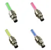 Firefly Spoke LED Roue Valve Stem Cap Tire Motion Neon Light Lampe Pour Vélo Vélo Voiture Moto Vélo Lampe Lumières Acces 4 couleurs